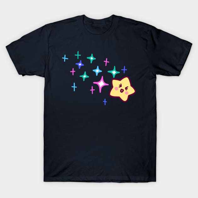 Sparkly Star T-Shirt by saradaboru